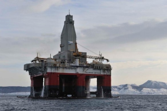Gazprom's Polarstar platform (Photo: Gazprom.ru)