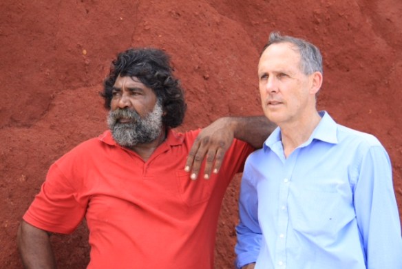 Joe Roe and Bob Brown (Photo: Supplied)